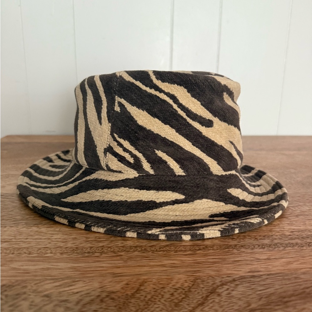 Kate Spade Pink and Brown Hat